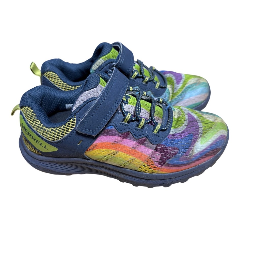 Merrell Kids Nova 3 Mountains Rainbow Sneakers Shoes Hiking Size 1